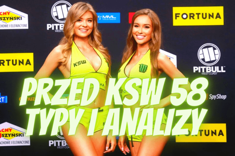 Przed KSW 58 - typy i analizy