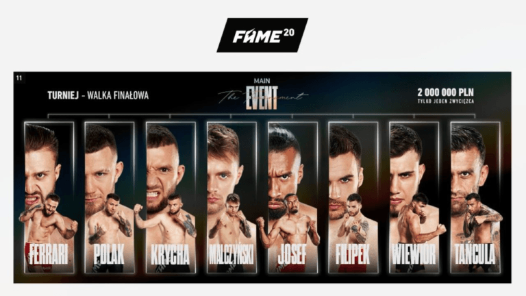 Typy bukmacherskie na fame mma 20